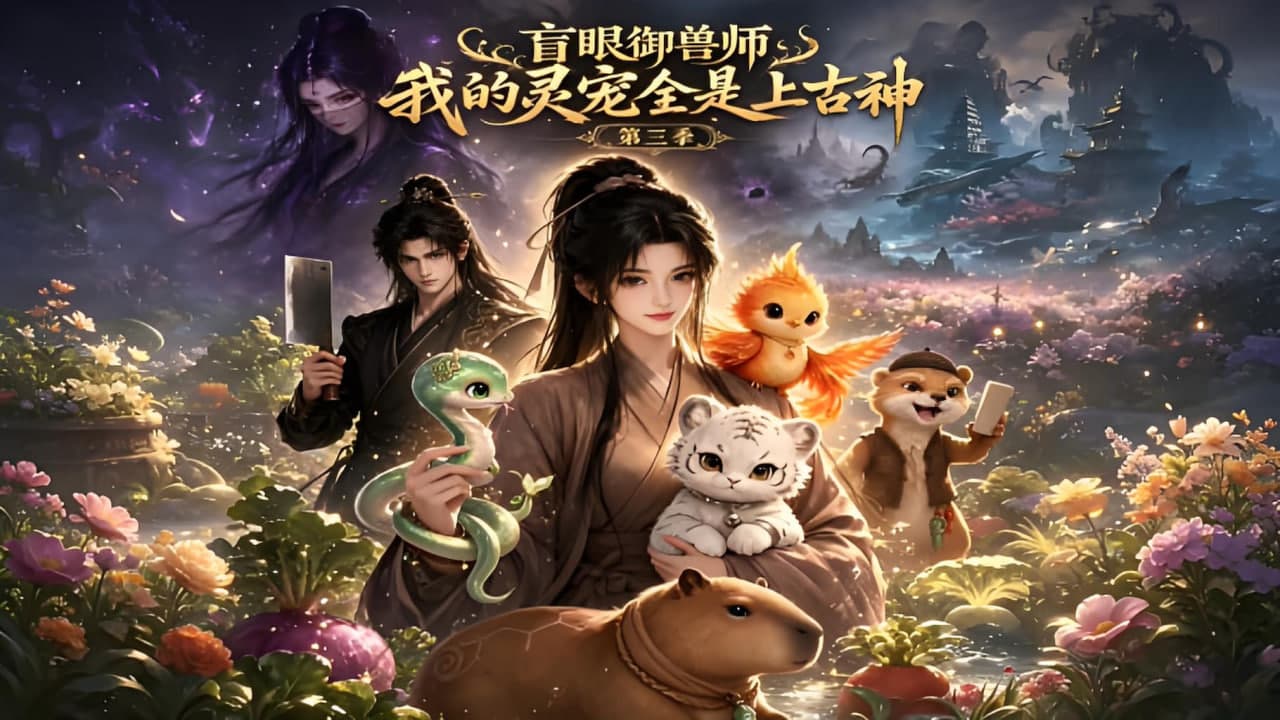 盲眼御兽师我的灵宠全是上古神第三季海报