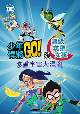 少年泰坦出击 DC超级英雄美少女:混乱的多元宇宙海报